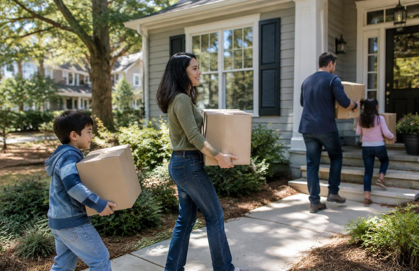 Editorial illustration for Moving to Tega Cay