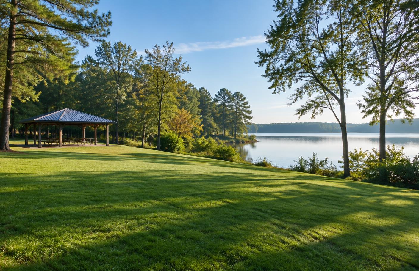 Editorial illustration for Parks around Tega Cay