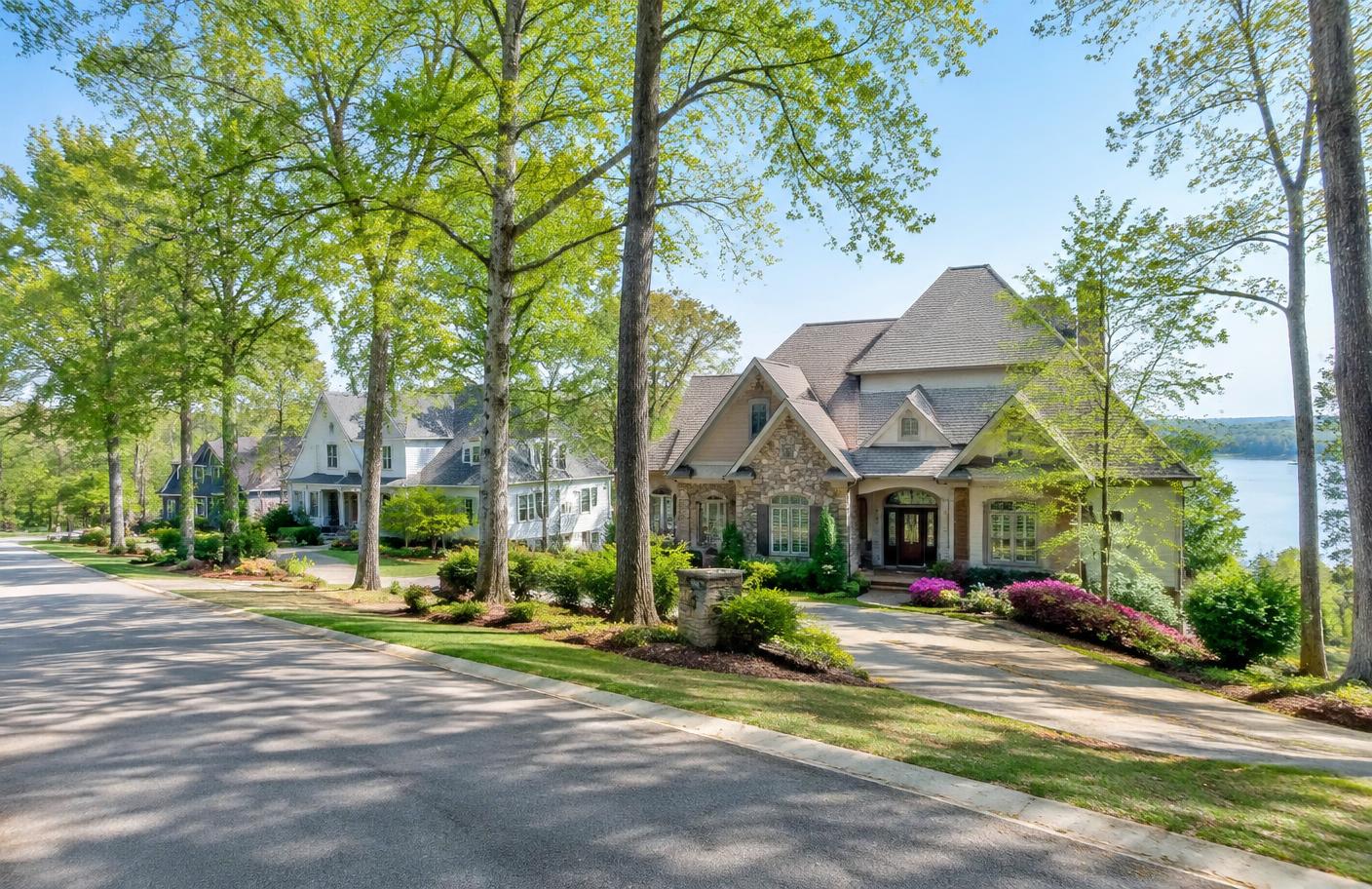 Editorial illustration for Tega Cay real estate, without the listings feed